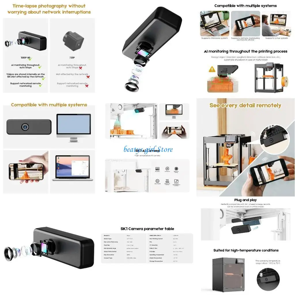 

C7AB для лыжной камеры лыжные эксклюзивные мониторы повышают -печать