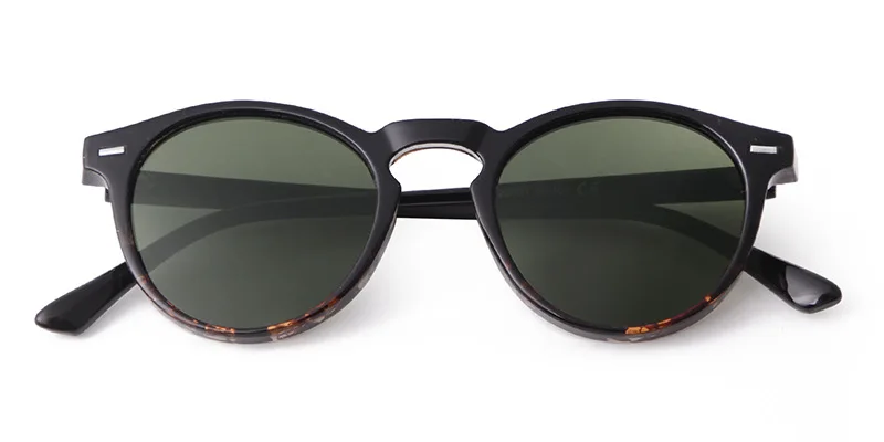 Vintage Mode Runde Sonnenbrille für Damen und Herren 2024 Markendesign Retro Nieten Gelbe Blaue Gläser Eckige Sonnenbrillen Unisex – Detail 26