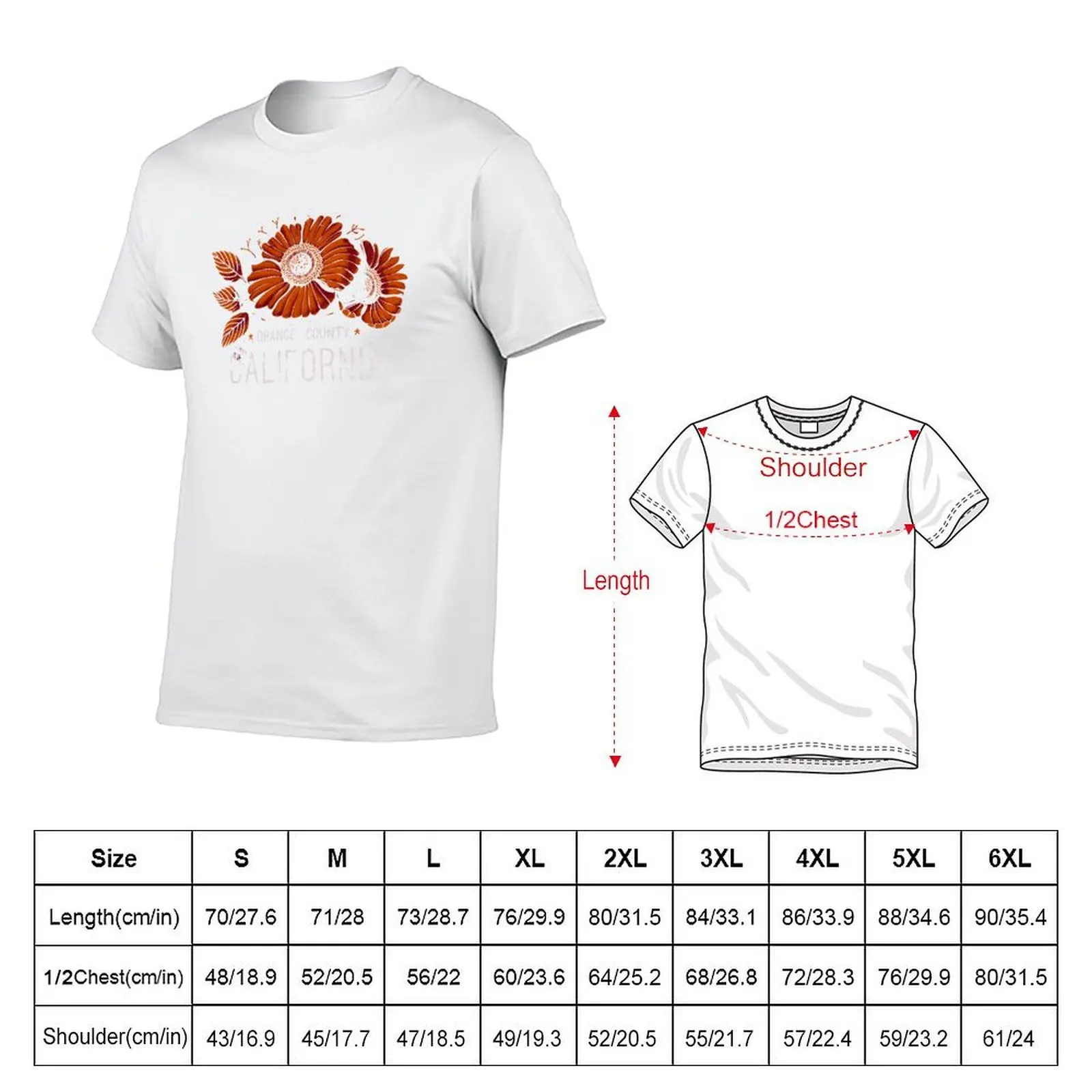 Las Flores T-Shirt man t shirt cotton high quality anime t shirts oversize T-Shirt