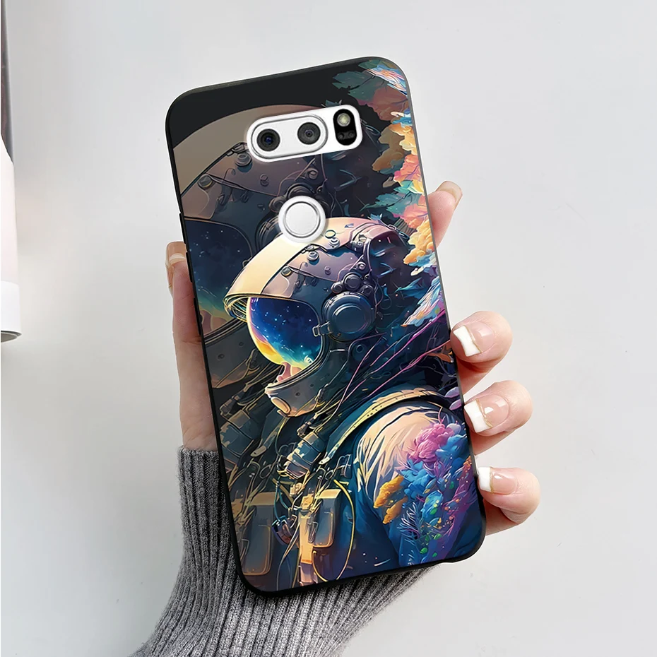 Exquisite Back Cover For LG V30 Plus Coque Cute Panda Phone Case For LG V 35 V 30S Silicone Soft Thin Funda For LGV30 V30+ Cases