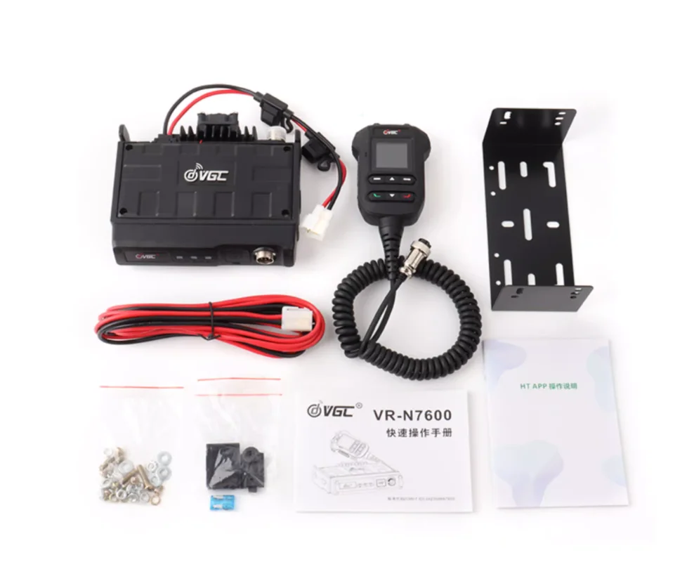 New Arrival VERO VR-N7600 50W Dual Band Mobile Radio With APP Programming GPS Positioning,AI Noise Reduction Function APRS