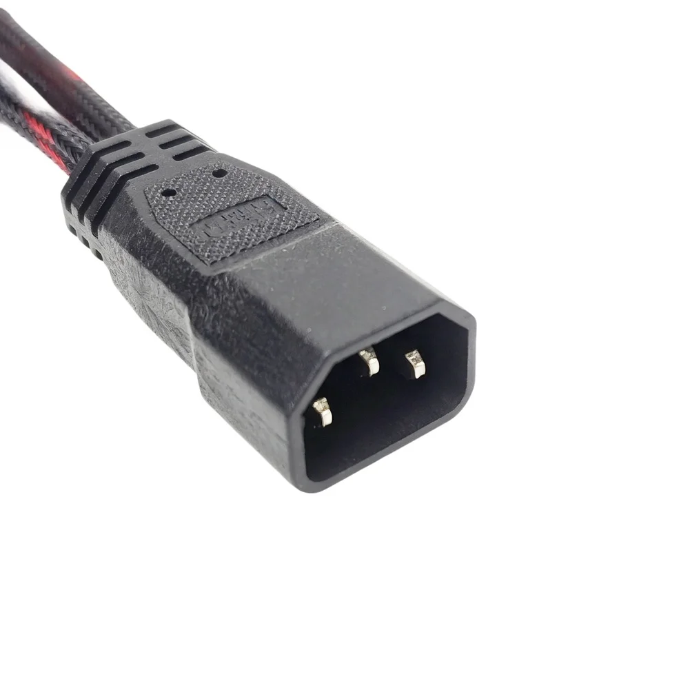 High Temperature Resistant Wire For Xt90 Male To 3 Pin For Electric Bike Scooter Battery Power Distribution Cable Soft