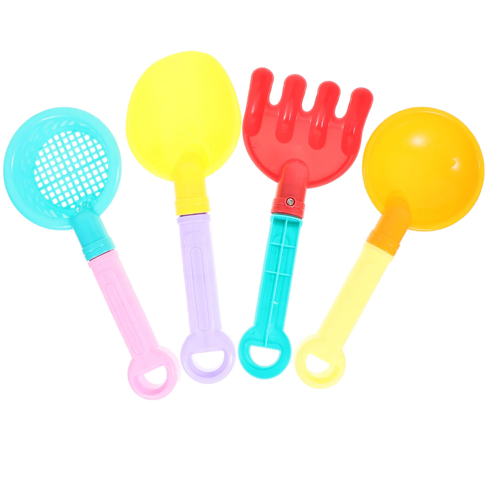 

Набор из 4 многофункциональных пластиковых лопаток для детей: инструменты для копания песка, пляжа, снега, песочницы, летних игр на улице, развития координации рук и глаз