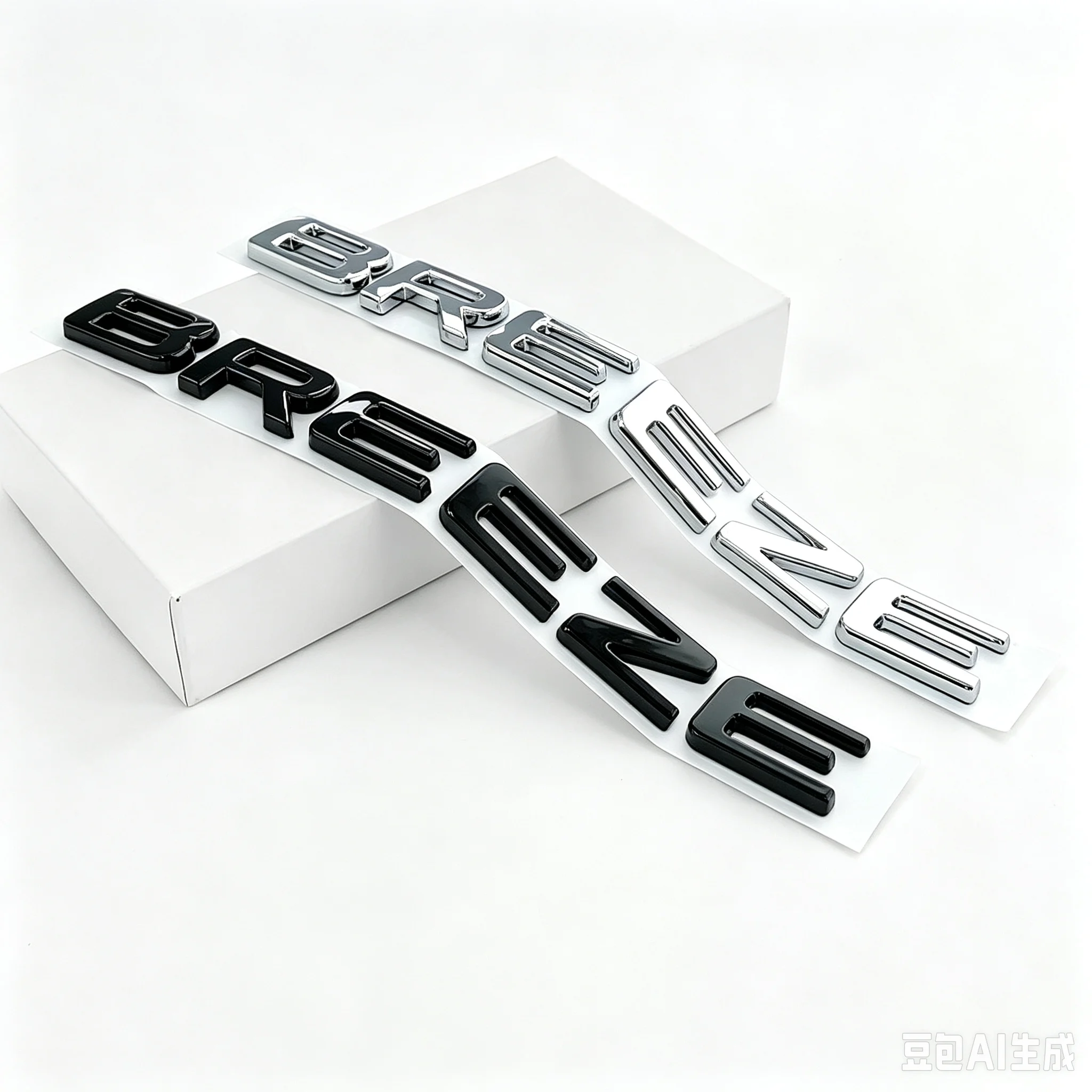 3D BREEZE Alphabet Nameplate  Door Side Fender Emblem Sticker Auto Exterior Modification Accessories for Honda Breeze Avancier