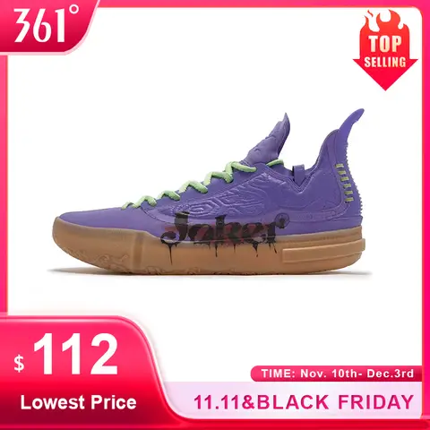 361도 조커 1 GT 남자 농구 신발 새로운 통기성 충격 흡수 미끄럼 방지 내마 모성 남성 운동화 672511103