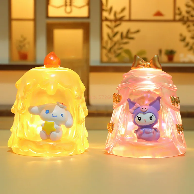 Nieuwe Sanrio Schattige En Gelukkige Partij Ster Kleine Lamp Blinde Doos Kinderen Trendy Spelen Handgemaakte Desktop Decoratie Speelgoed Cadeau