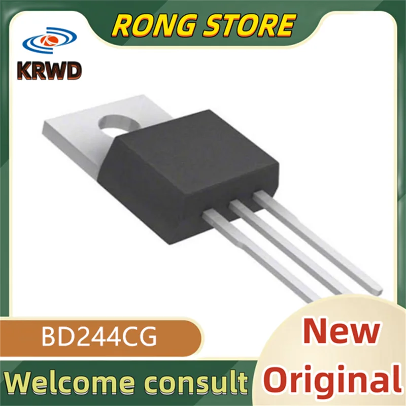 5PCS  BD244CG  New and original BD244CG BD244C 244