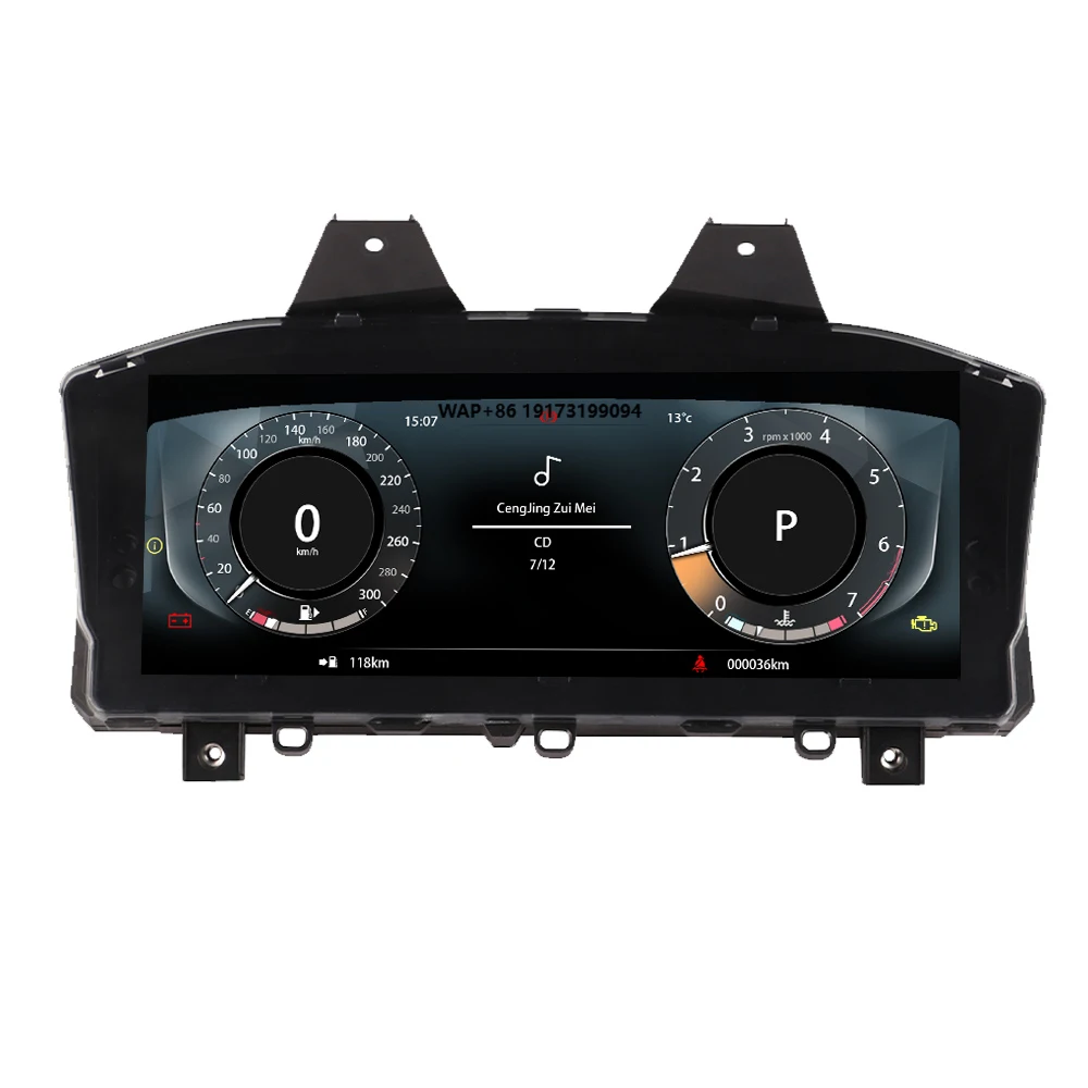 12.3 '' Digital Cluster for Car LCD Dashboard Display Speedometer Virtual Virtual Cockpit Digital Cluster Instrument