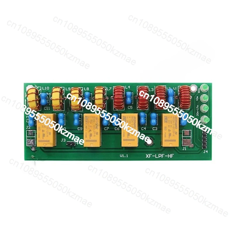 

For 3.5MHz-30MHz HF Low Pass Filter LPF 100w Shortwave Low-Pass Filter