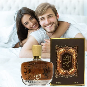 Image High Quality Perfume Men 100ml Arabian Lasting Fragrance Unisex Body Splash Le parfum Pheromone Profumo Uomo Daily Dating Use