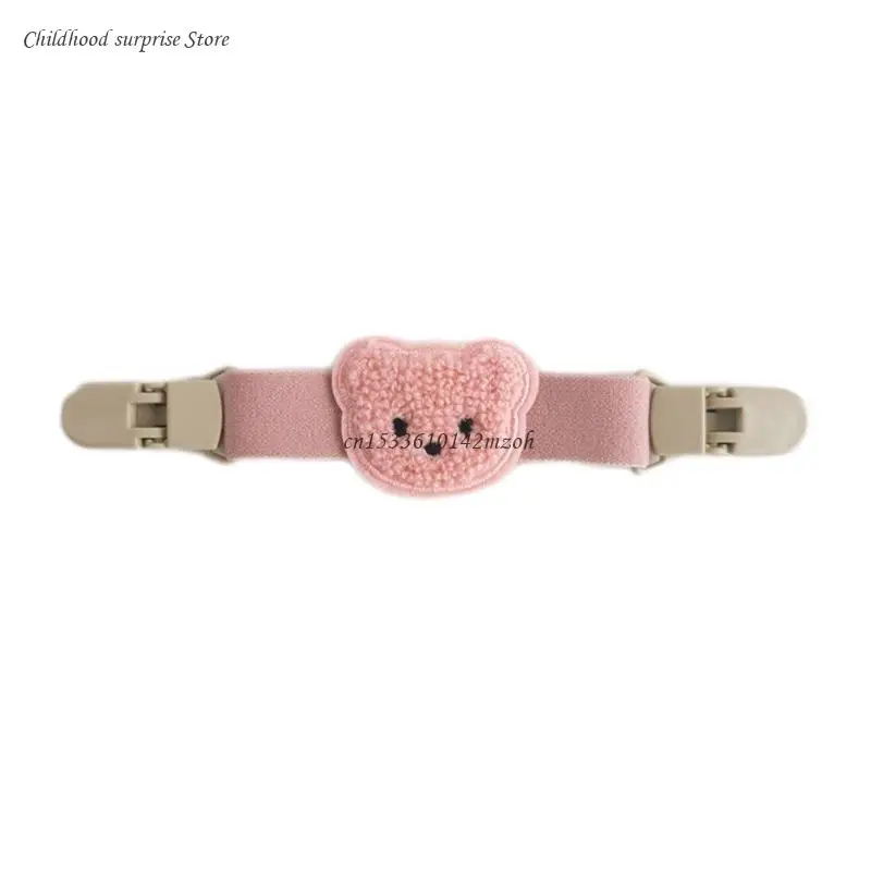 Baby Suspenders Shoulder Strap Clip Lovely Bear Shoulder Strap Nonslip Clip Dropship