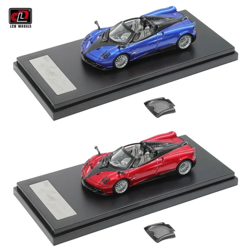 LCD1:64 Pagani Huayra Roadster cast alloy replica car model, a collection item for boys, a gift for friends on special occasions