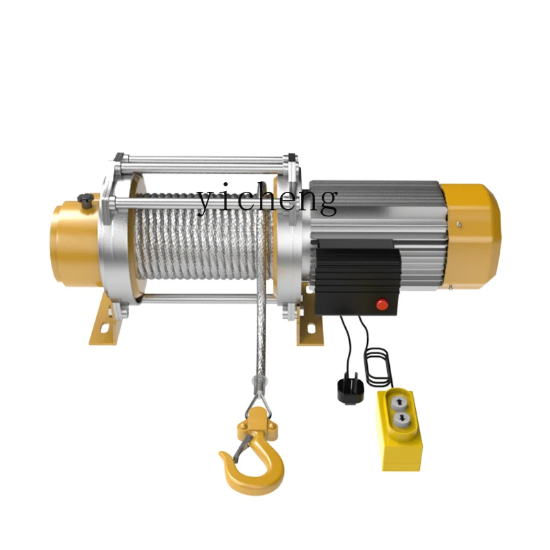 

ZC 220V household crane miniature hoist hoist 380 volt 1.5 ton building decoration crane