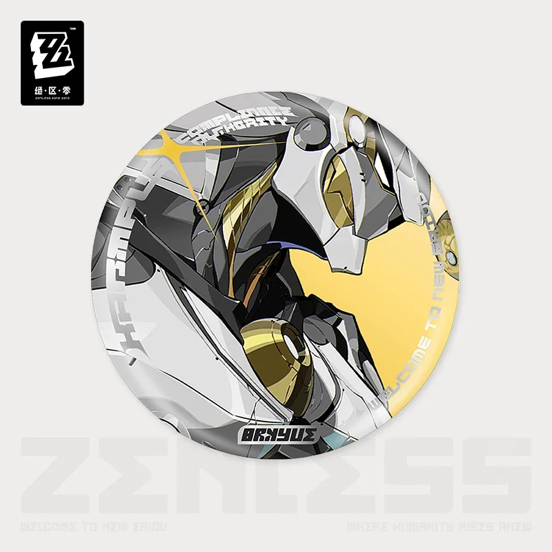 Voorverkoop Sunsyea Zenless Zone Zero Officiële Merchandise miHoYo Originele YH-serie Badge Sleutelhanger Ornament Dialyn Banyue Zhao Promeia
