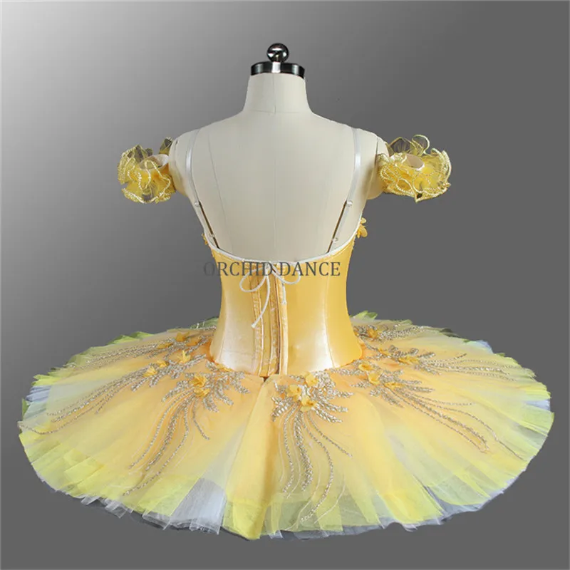 ผู้ใหญ่ขั้นต่ํา1ชิ้นที่กําหนดเองประสิทธิภาพสวมใส่เครื่องแต่งกายเต้นรําทองมืออาชีพบัลเล่ต์ตู