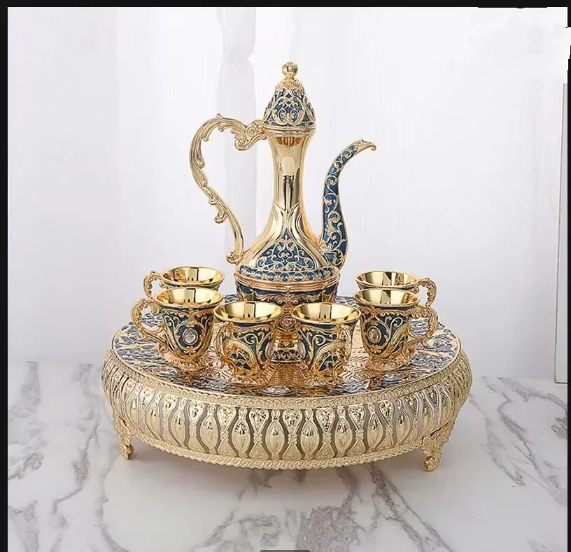 

Новинка, средний дозатор для вина с утконосом, домашняя поилка, набор для вина, набор золотистой и серебристой посуды, набор для сакэ, Набор бокалов