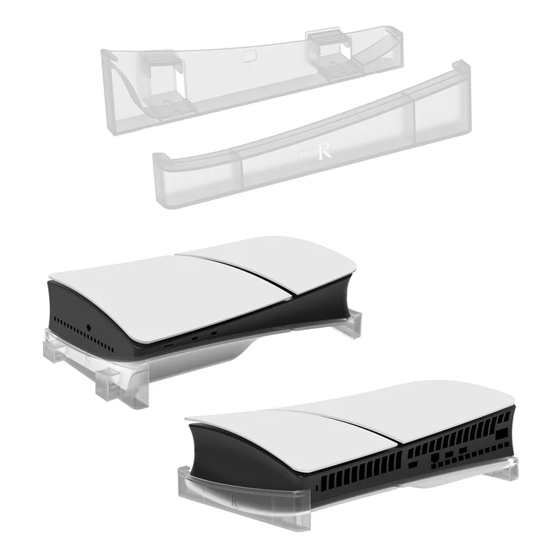 Y43A-Horizontal Base For Ps5pro Rlacement Holder 30Th Anniversary Host Storage Rack Cooling Base For PS5 Slim Accessory