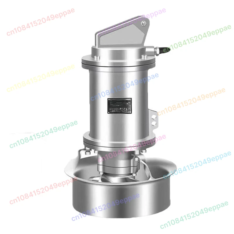 

Sewage treatment, electric high-speed 304 stainless steel submersible mixing pump