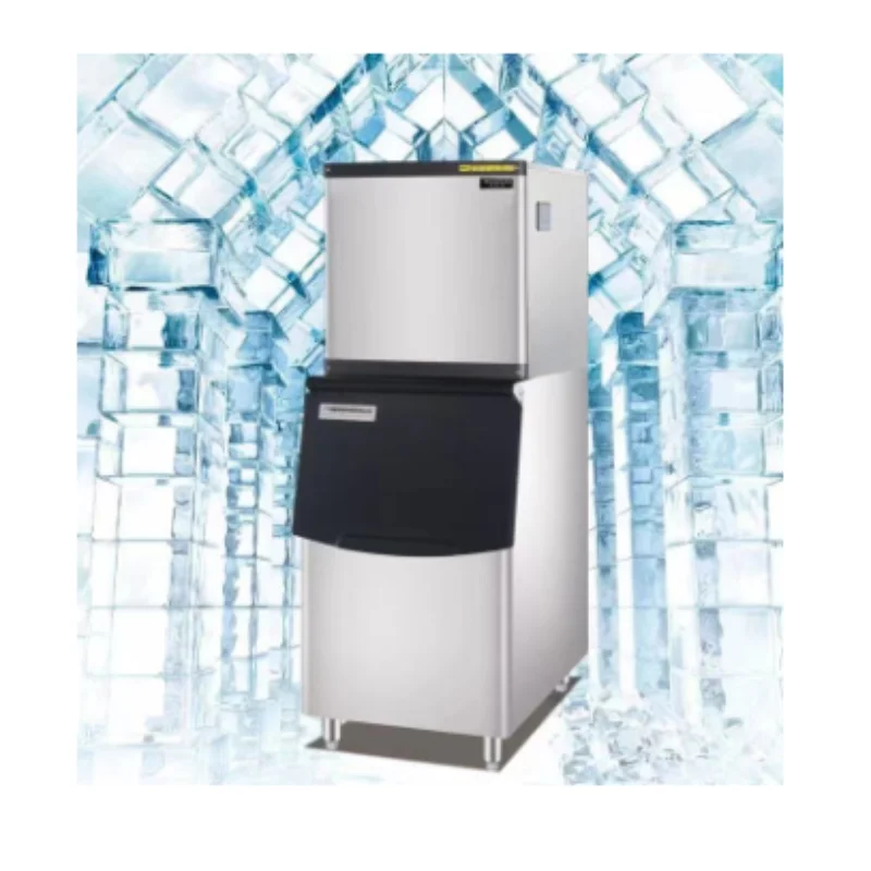 Large-capacity commercial ice maker 150 kg 24-hour dry ice maker