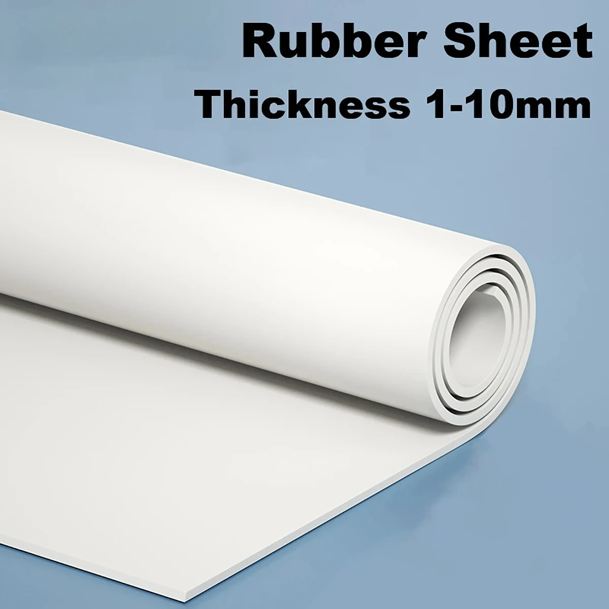 White Rubber Sheet White Plate Mat Vacuum Rubber Sheet 100x100 200x200 250x250 300x300 500x500 500x1000mm