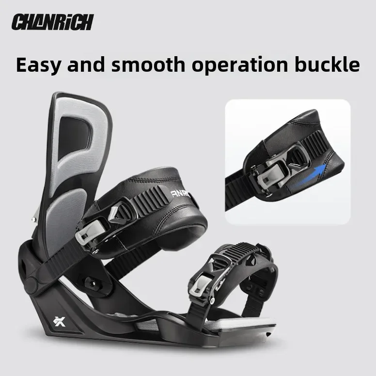 Snowboard holder Adult all-round quick release holder Flat flower park engraved skating men's and women's ski equipment