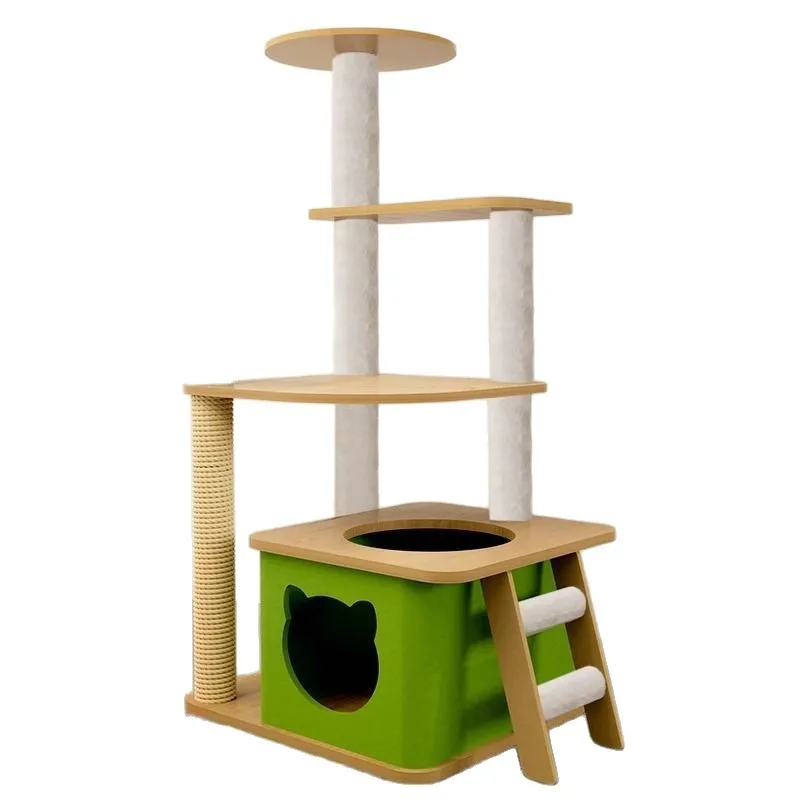 

Cat Villa Climbing Frame Large Multi-Layer Space Capsule Cat Tree Cat Nest Pet Supplies