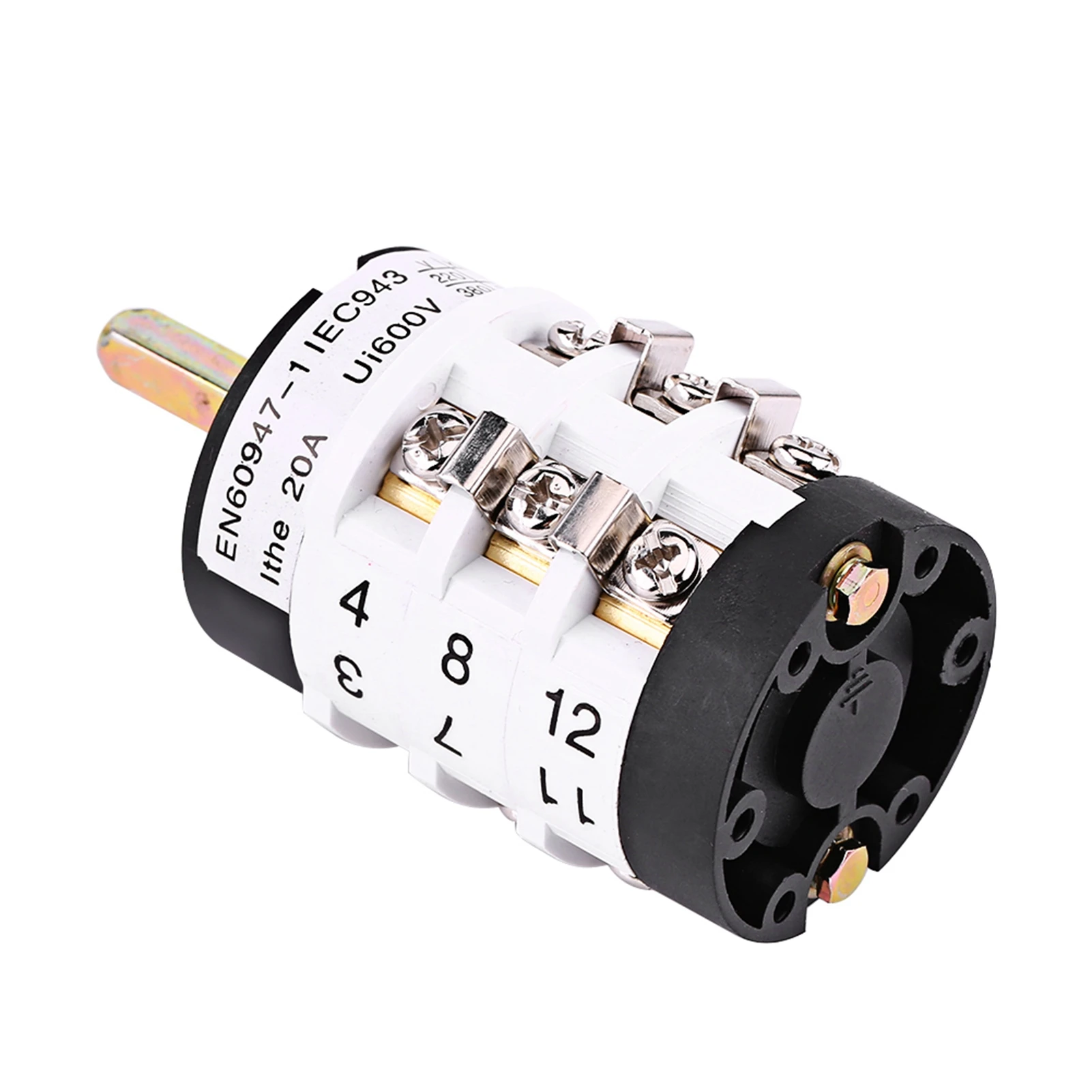 220V/380V 20A Tire Changer Forward Reverse Switch Plastic Metal Durable Manual Control Motor Switch For Tire Repair Machine