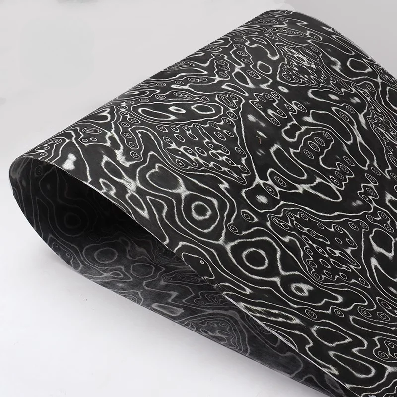 L:2.5Meters Width:58cm T:0.5mm Wall panel Veneer Abstract Wooden Door Single-board Wardrobe Decorative Wood Veneer