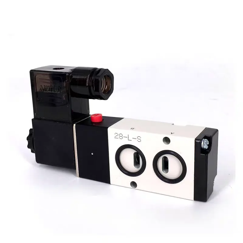 Электромагнитные клапаны 1/4 дюйма bsp 1/8 дюйма 3/8 дюйма 1/2 дюйма 5-ходовые 5/2 пластинчатые клапаны 4M210-08B 4M310-10B 4M410-15 4M110-06 4M220-08