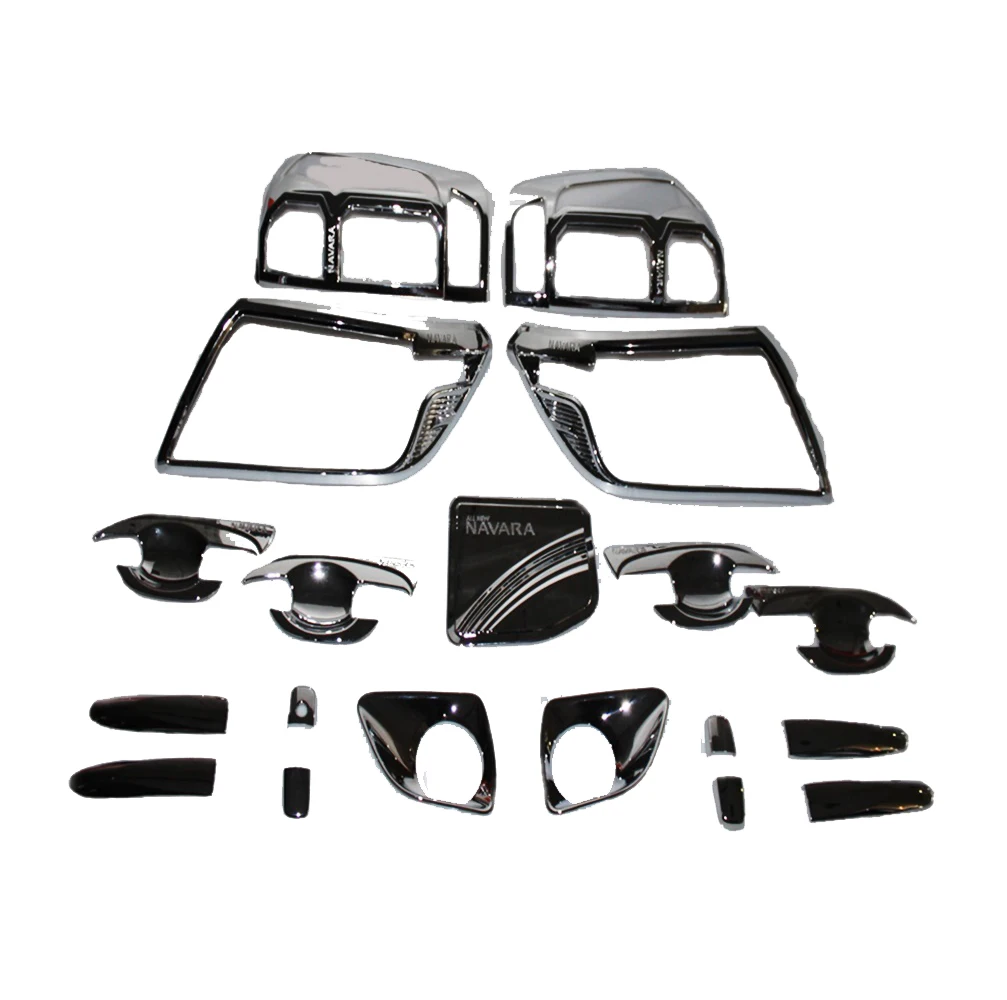 Araca custom chrome Set For Nissan/Navara 2016 +/las15 Car Interior and Exterior parts Auto Accessories