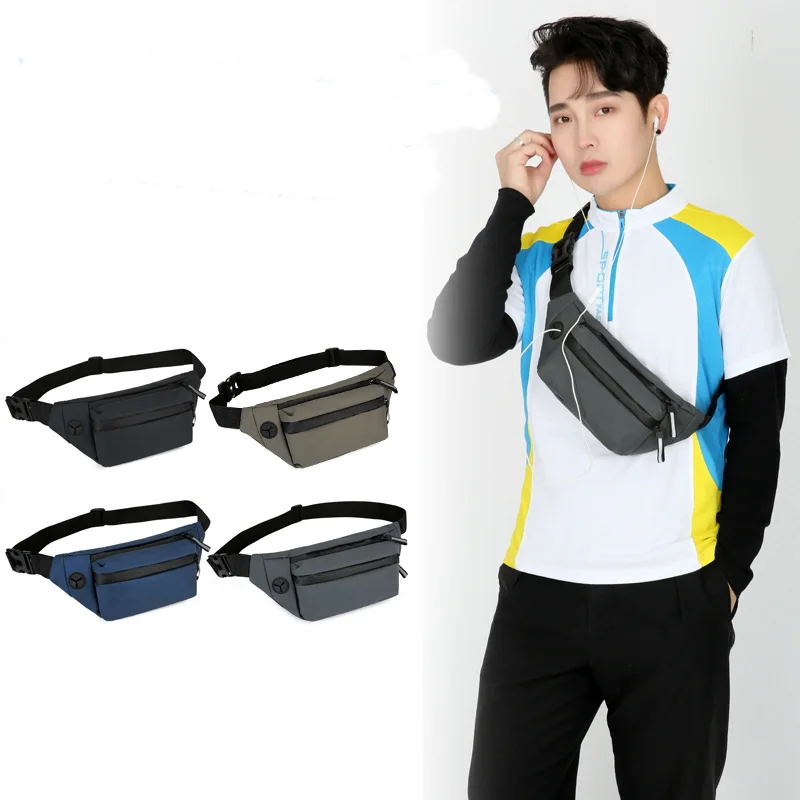 

Men Waist Bag Casual Fanny Pack Purse Large Phone Belt Bag Pouch Outdoor Sports Running Cycling Phone Bag Lady Hip Bags Satchel