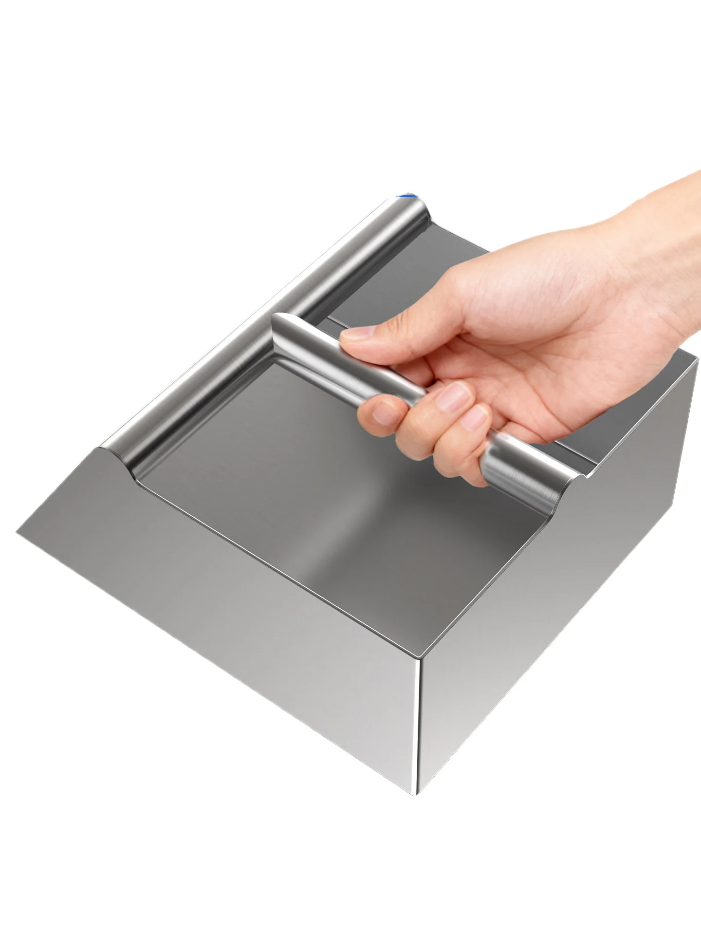 LMM thickened stainless steel garbage shovel dustpan, spoon, bucket to collect grain shovel