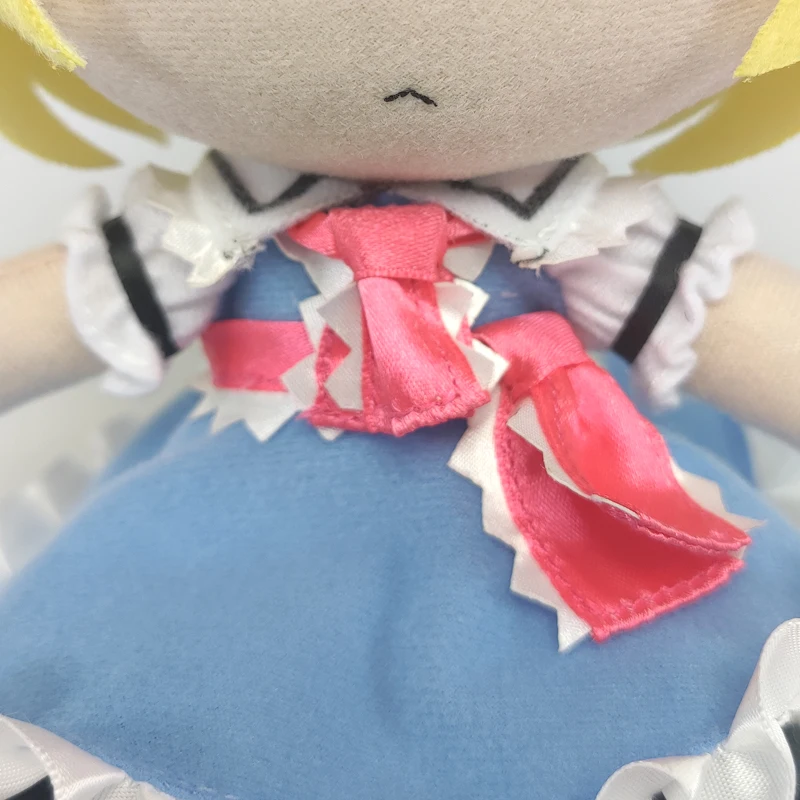 Touhou projeto fumo alice margatroid brinquedo de pelúcia mascote macio figura sentado bonecas bonito dos desenhos animados anime presente para