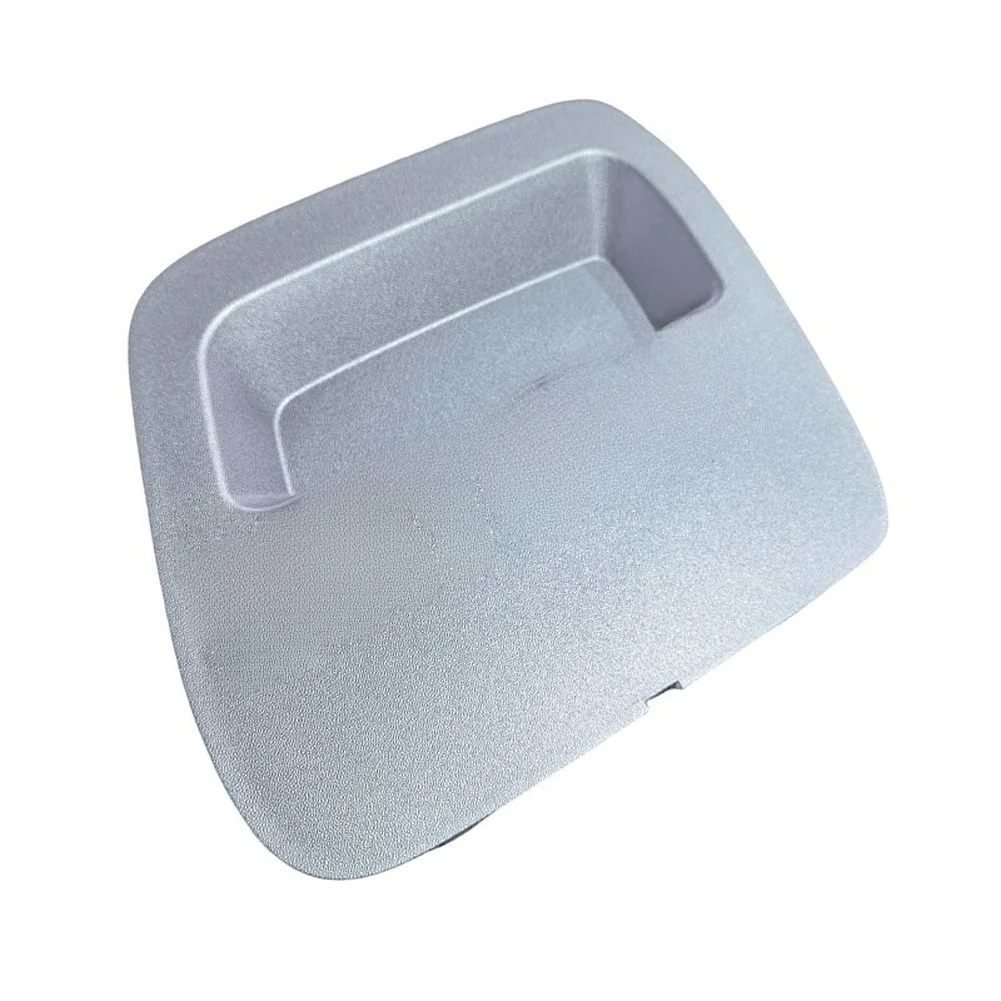 For Daily Driving Silver Tow Hook Cover Towing Eye Cover Sturdy Construction Lightweight Design Sleek Appearance