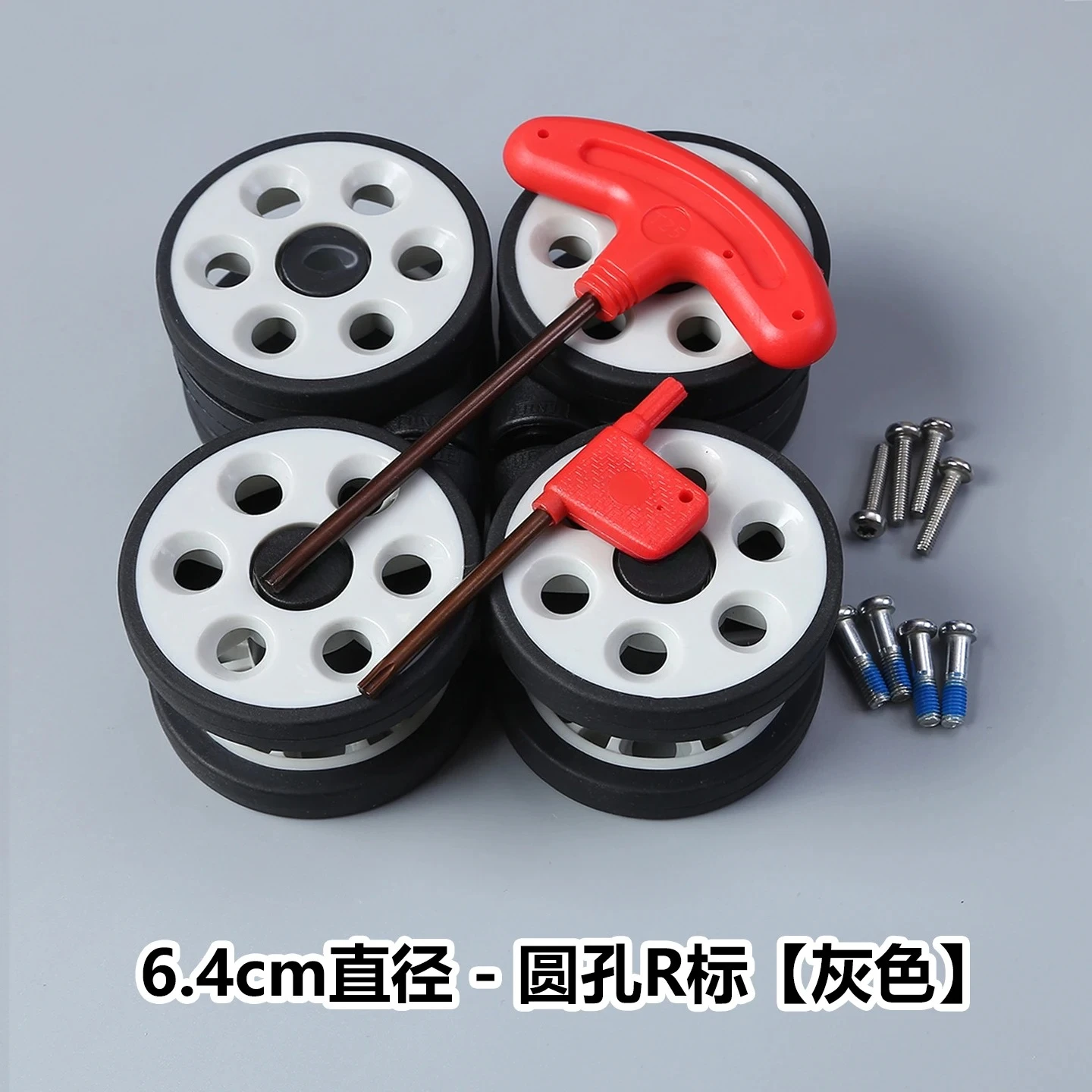 Universal Luggage Repair Accessories - Replacement Wheels, Zipper Pulls & Corner Protectors