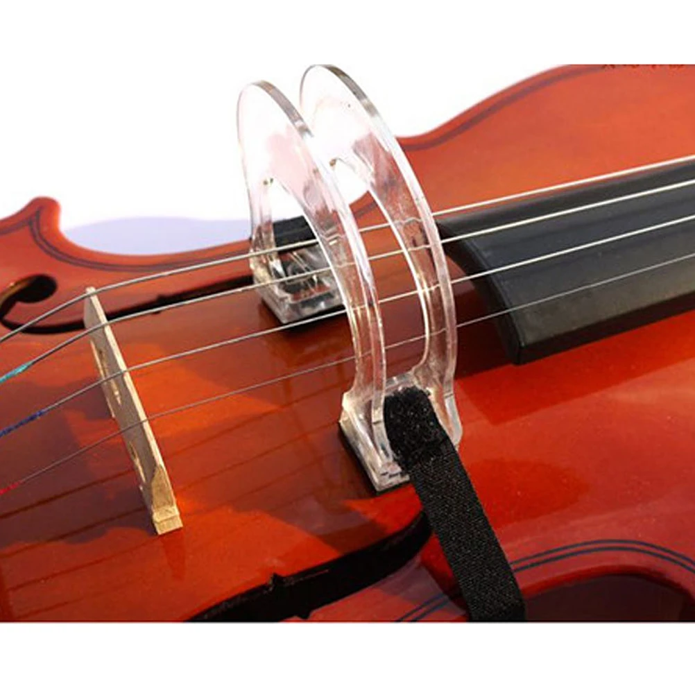 

Mini 3/4 Violin Bow Corrector Tool Transparent Plastic Bowing Guide Straighten Collimator Beginner Practice Lightweight Small