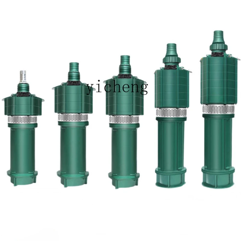 ZC Multi-Stage Submersible Pump 220V High Lift Household Pump Agricultural Irrigation Pump Deep Well Pumper