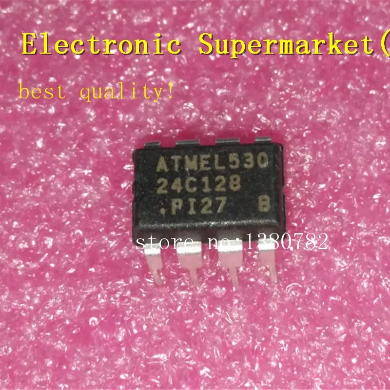 Free Shipping 100pcs/lots AT24C128 AT24C128A DIP-8 New original IC In stock!