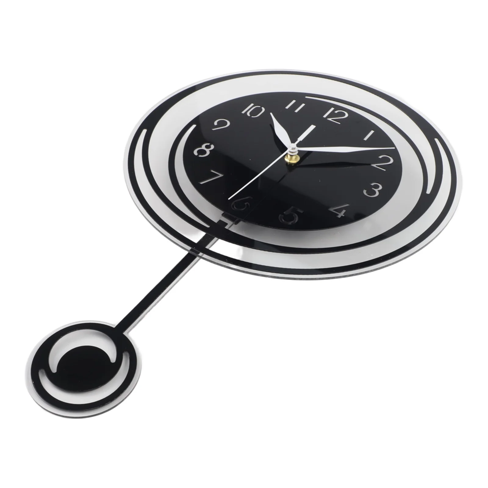 Home Decor Silent Non-Ticking Clock Home Decor Clock Tranquil Silent Operation Versatile Wall Clock Acrylic Material