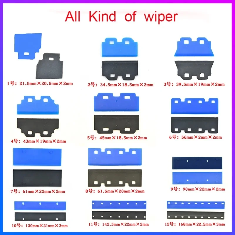 Printer Plotter Rubber Wiper for Epson XP600 DX5 DX7 5113 Print Head Blade  Cleaning Wiper Parts