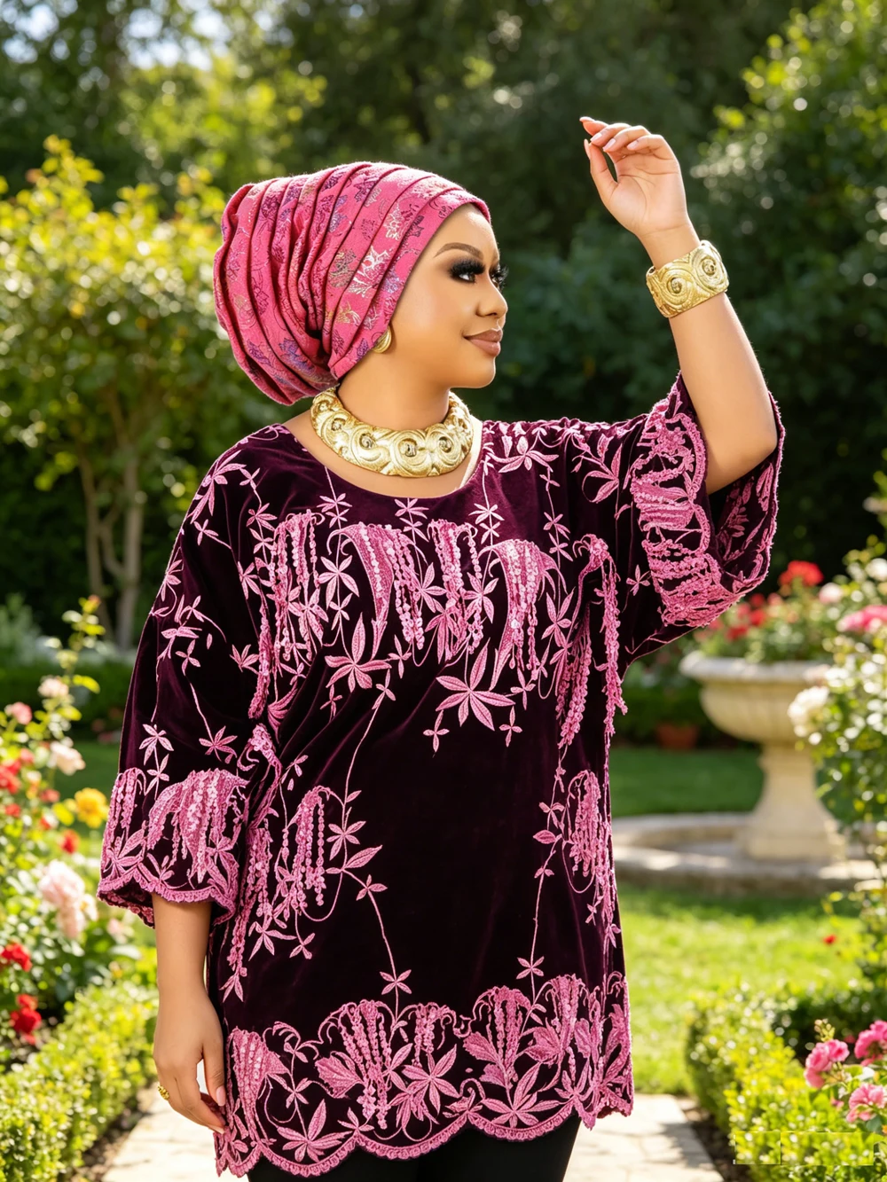 touca-turbante-plissada-com-efeito-bronzeado-para-mulheres-lenco-de-cabeca-bone-chapeu-muculmano-lencos-de-cabeca-africanos-adereco-de-cabeca-feminino-nigeriano
