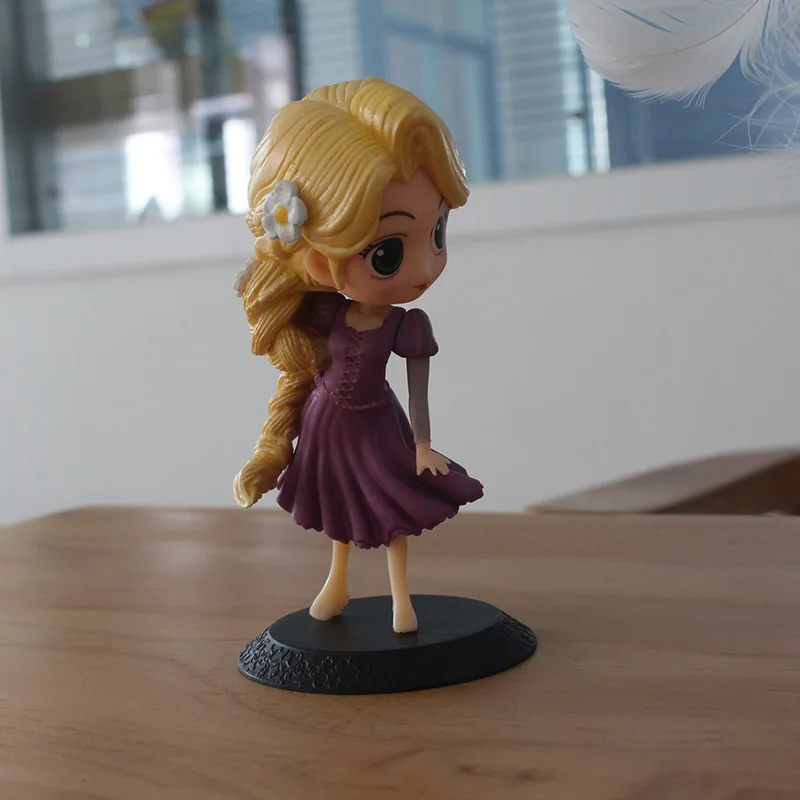 Hot Anime Princess Frozen Kawaii Anna Elsa Alice Cake Topper ecoration Kids Charm Birthday Party DOrnament Adorable Toys