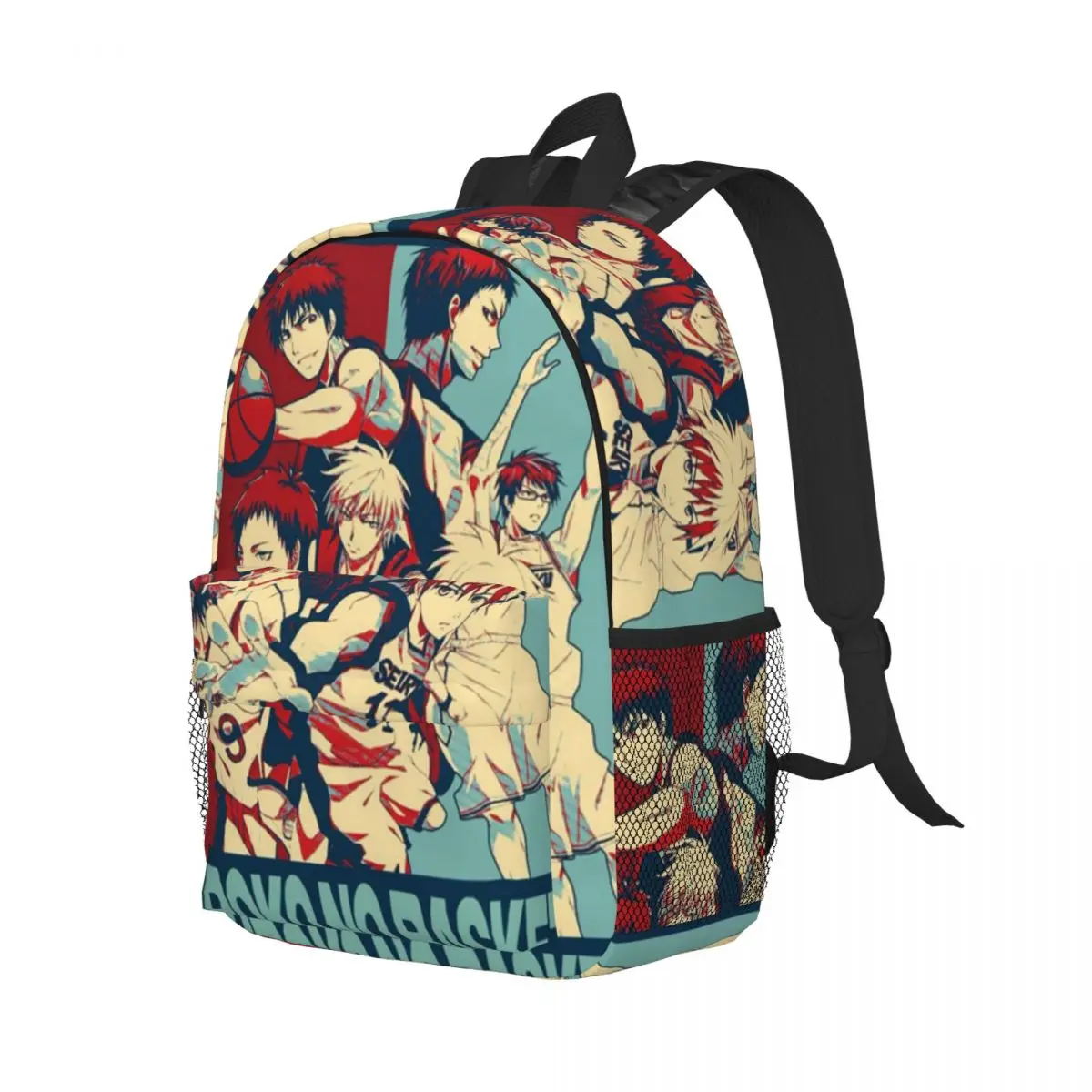 

Баскетбольный рюкзак Kuroko No Basket в стиле аниме, студенческий рюкзак для мальчиков и девочек, детская школьная сумка, сумки на плечо для ноутбука для мужчин и женщин