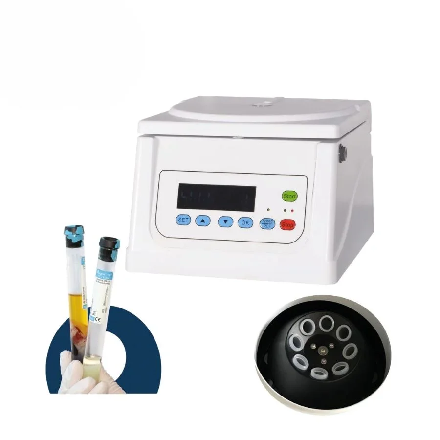 Tabletop Small Size Low Speed  Light Weight Clinical Centrifuge Biochemistry Lab Centrifuge TD4