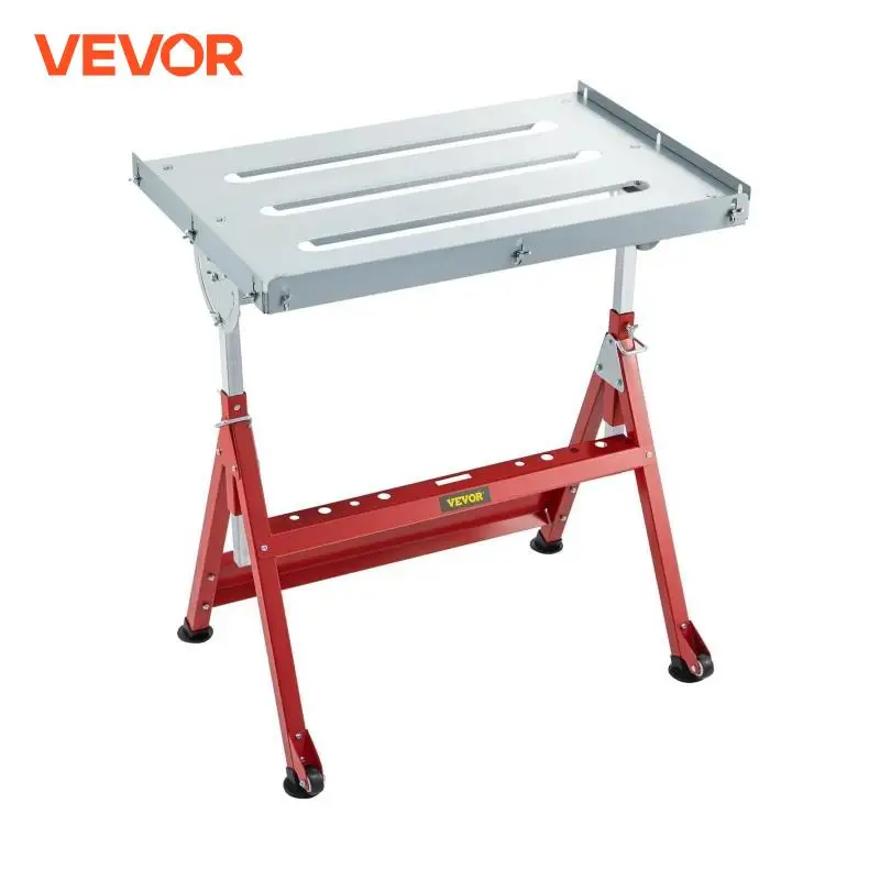 VEVOR Tavolo Modularo per La Saldatura Professionale Zincato in Acciaio al Carbonio 30x20in 31x23in 36x24in 0,08 Pollici Tavolo per Saldatura181kg Tavolo di Lavoro Banco per Saldatura e di Montaggio