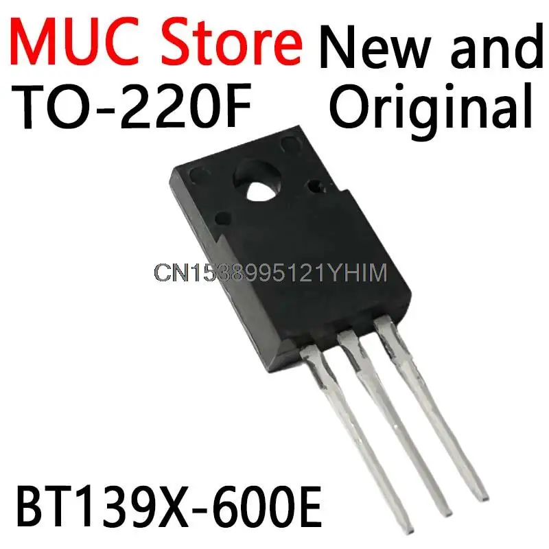 10PCS BT139X TO-220F BT139-600E  TO-220 BT139X-600 BT139X-600E