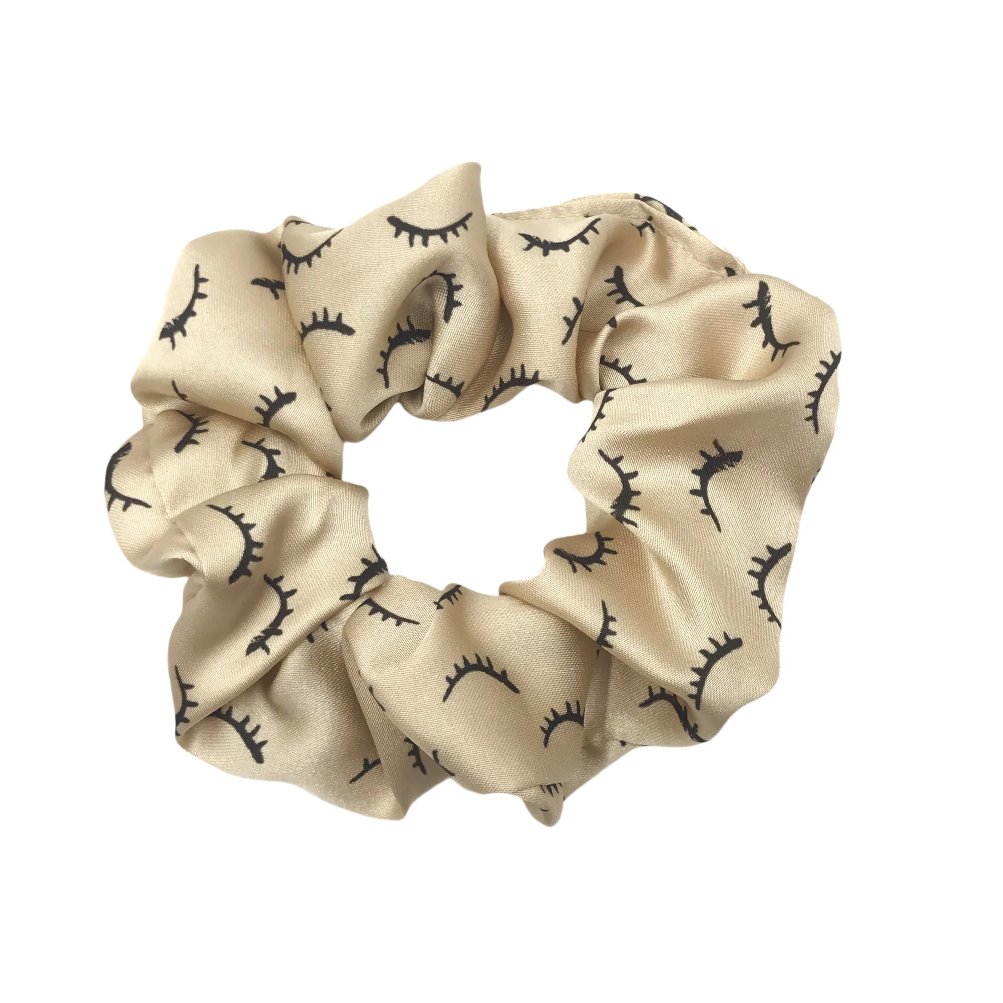 5 Stück/20 Stück Haargummis mit Wimpernmuster, elastisches Haarband, Haargummi, Pferdeschwanzhalter für Damen, Accessoires, Stoff-Kopfbedeckung – Detail 15