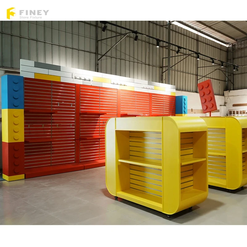 

Customize.Customized Toy Car Display Rack Stand Toy and Store Furniture Showroom Display Racks Kids Toy Shop Decoration