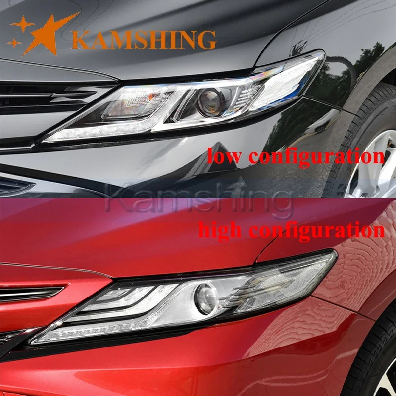 CAPQX Front Headlight Base Cover For Toyota Camry 2018-2020 Head Light Back Lid Head Lamp Rear Shell Headlight Back Housing