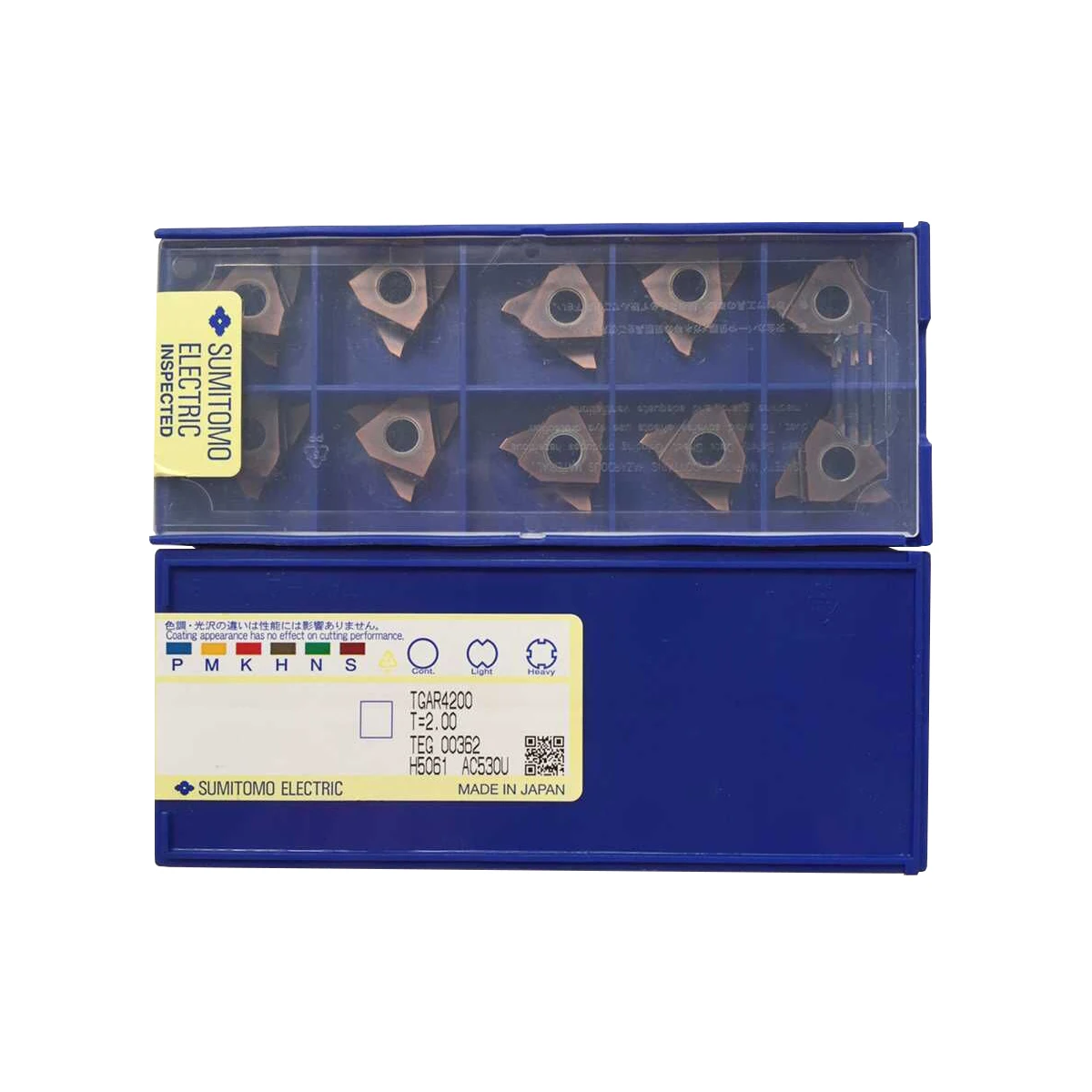 

100% Original TGAL4200 (T1200A)/TGAL4250 (AC530U) Carbide Grooving & Slotting Inserts